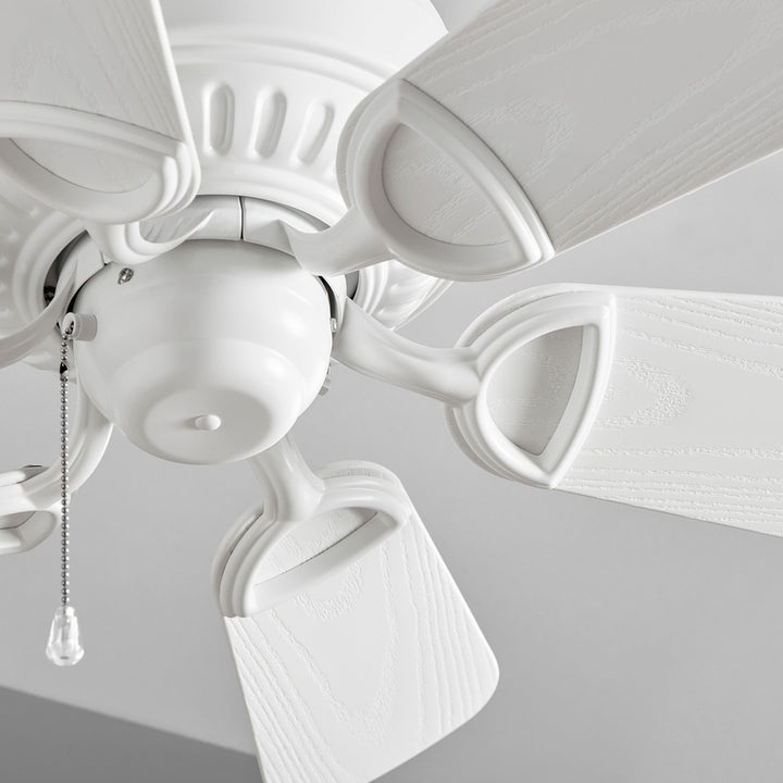 Medallion Patio 30-in Studio White Indoor/Outdoor Ceiling Fan (6-Blade)