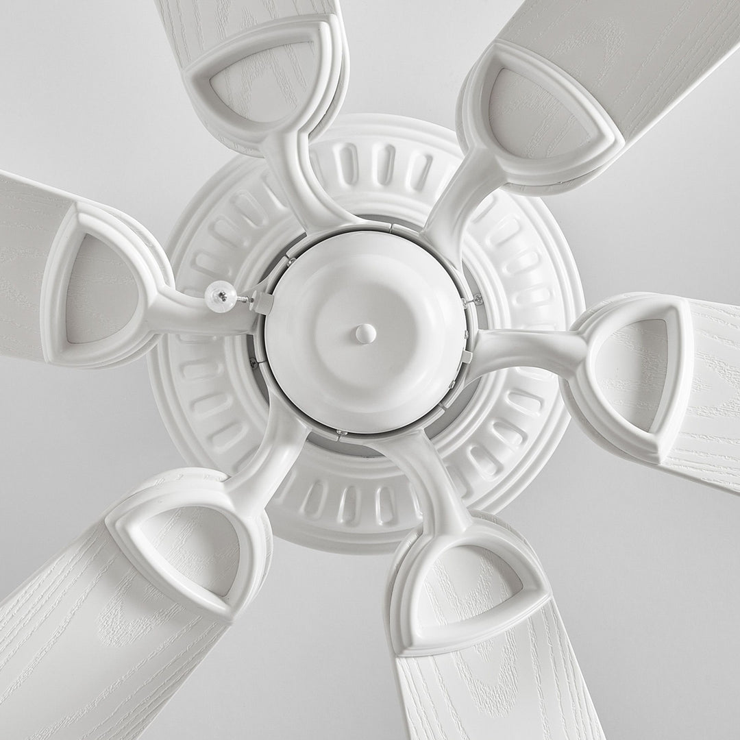 Medallion Patio 30-in Studio White Indoor/Outdoor Ceiling Fan (6-Blade)