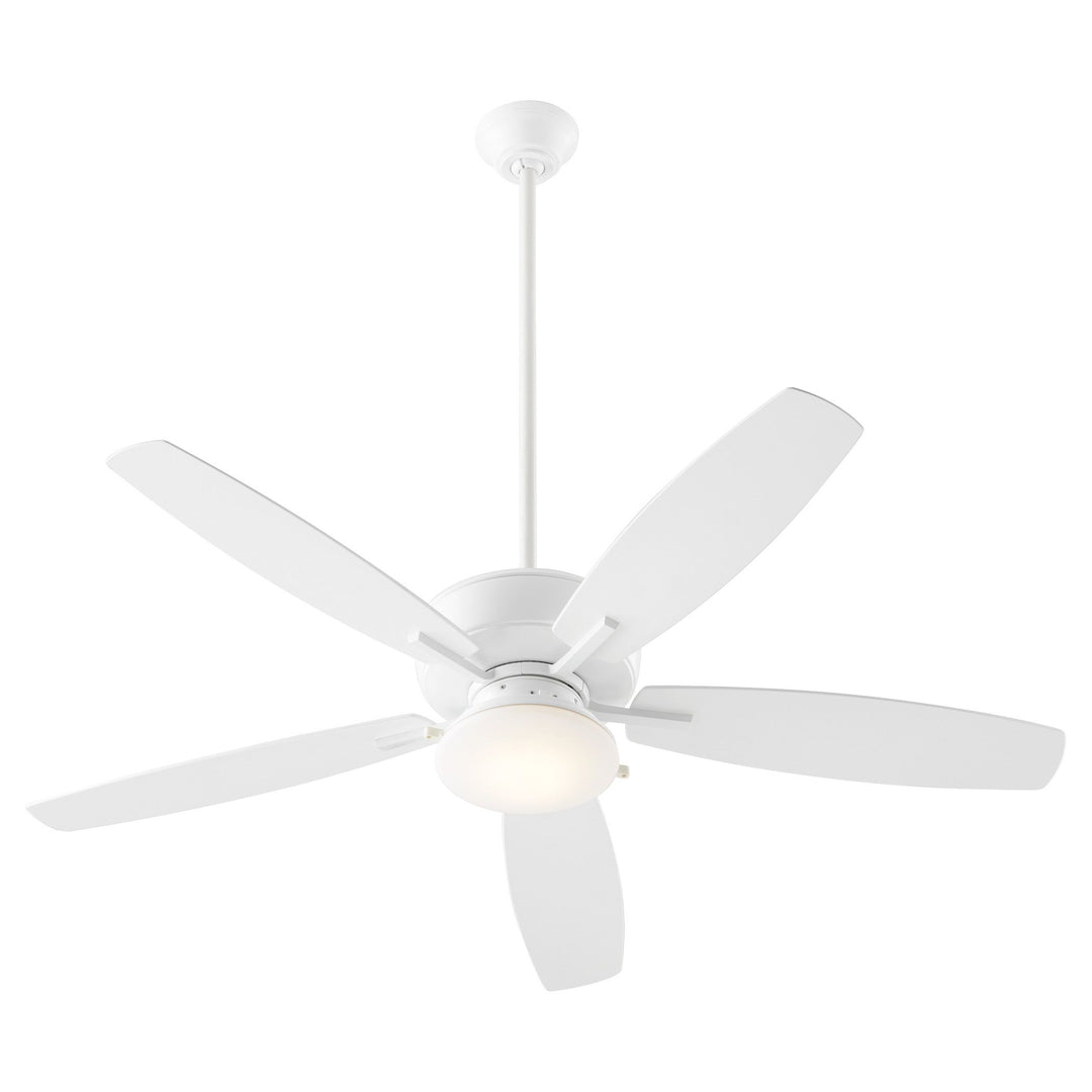 Breeze Patio 52-in Studio White Indoor/Outdoor Ceiling Fan (5-Blade)