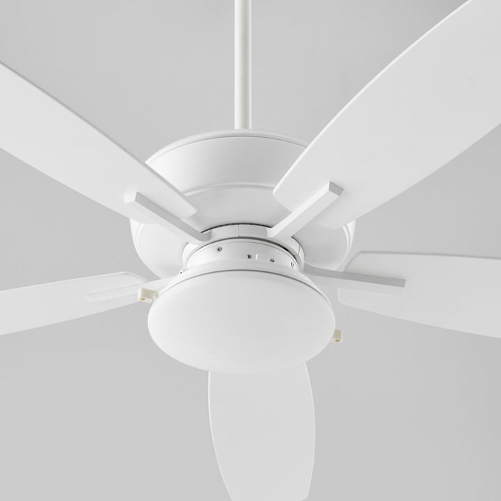 Breeze Patio 52-in Studio White Indoor/Outdoor Ceiling Fan (5-Blade)