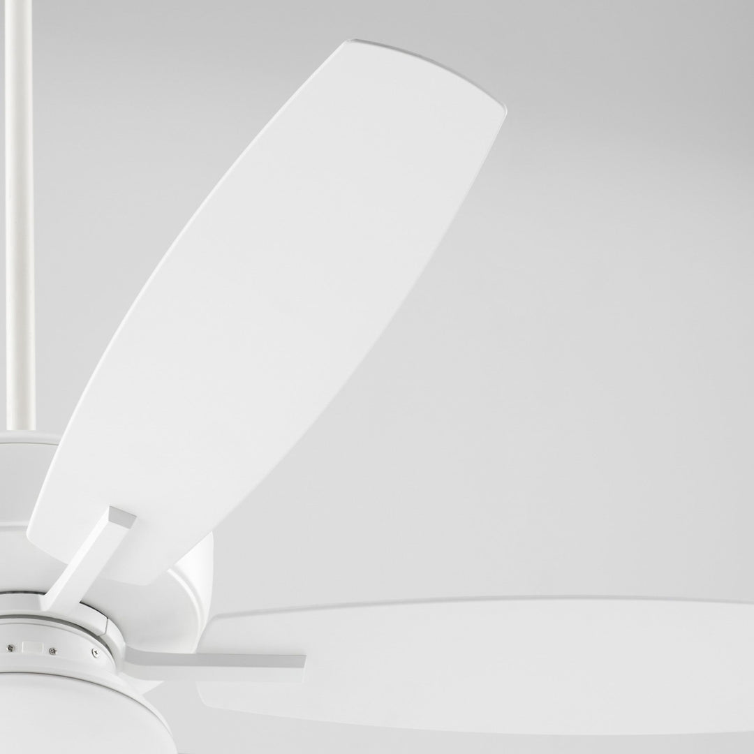 Breeze Patio 52-in Studio White Indoor/Outdoor Ceiling Fan (5-Blade)