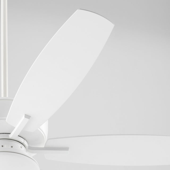 Breeze Patio 52-in Studio White Indoor/Outdoor Ceiling Fan (5-Blade)