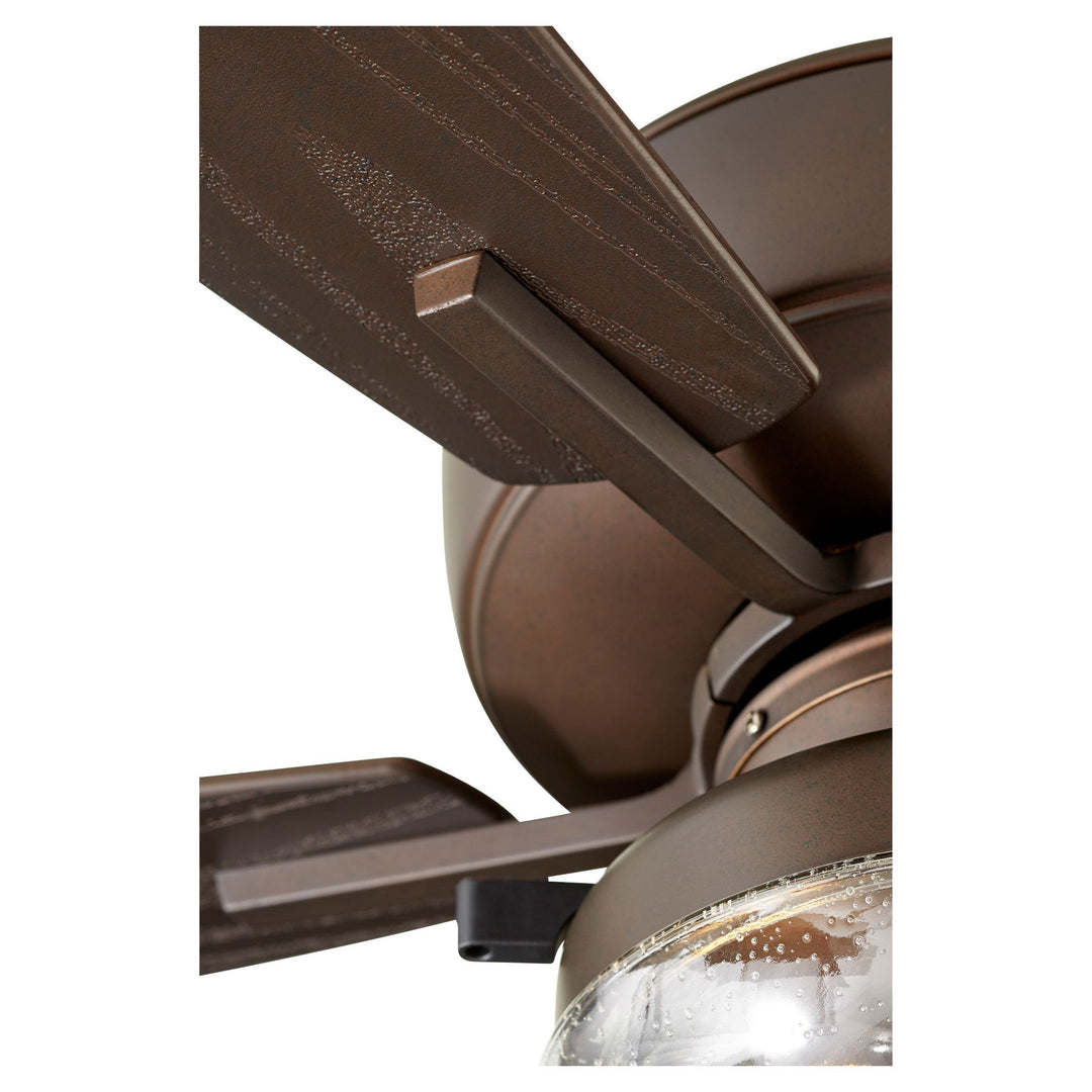 Breeze Patio 52-in Oiled Bronze Indoor/Outdoor Ceiling Fan (5-Blade)