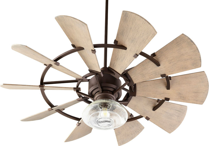 Windmill 52-in Oiled Bronze Indoor/Outdoor Ceiling Fan (10-Blade)