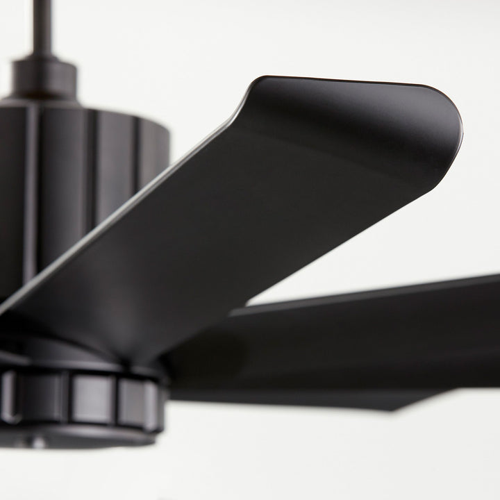 Proxima Patio 60-in Black Indoor/Outdoor Ceiling Fan (8-Blade) - Textured Black