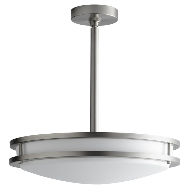ORACLE 18" 2x26w SEMI - Satin Nickel