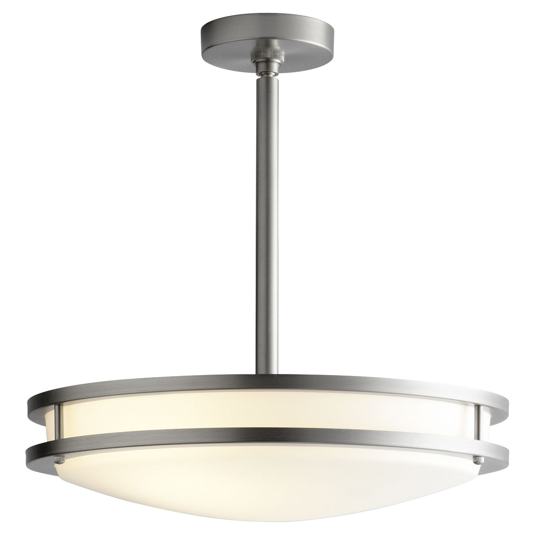 ORACLE 18" 2x26w SEMI - Satin Nickel
