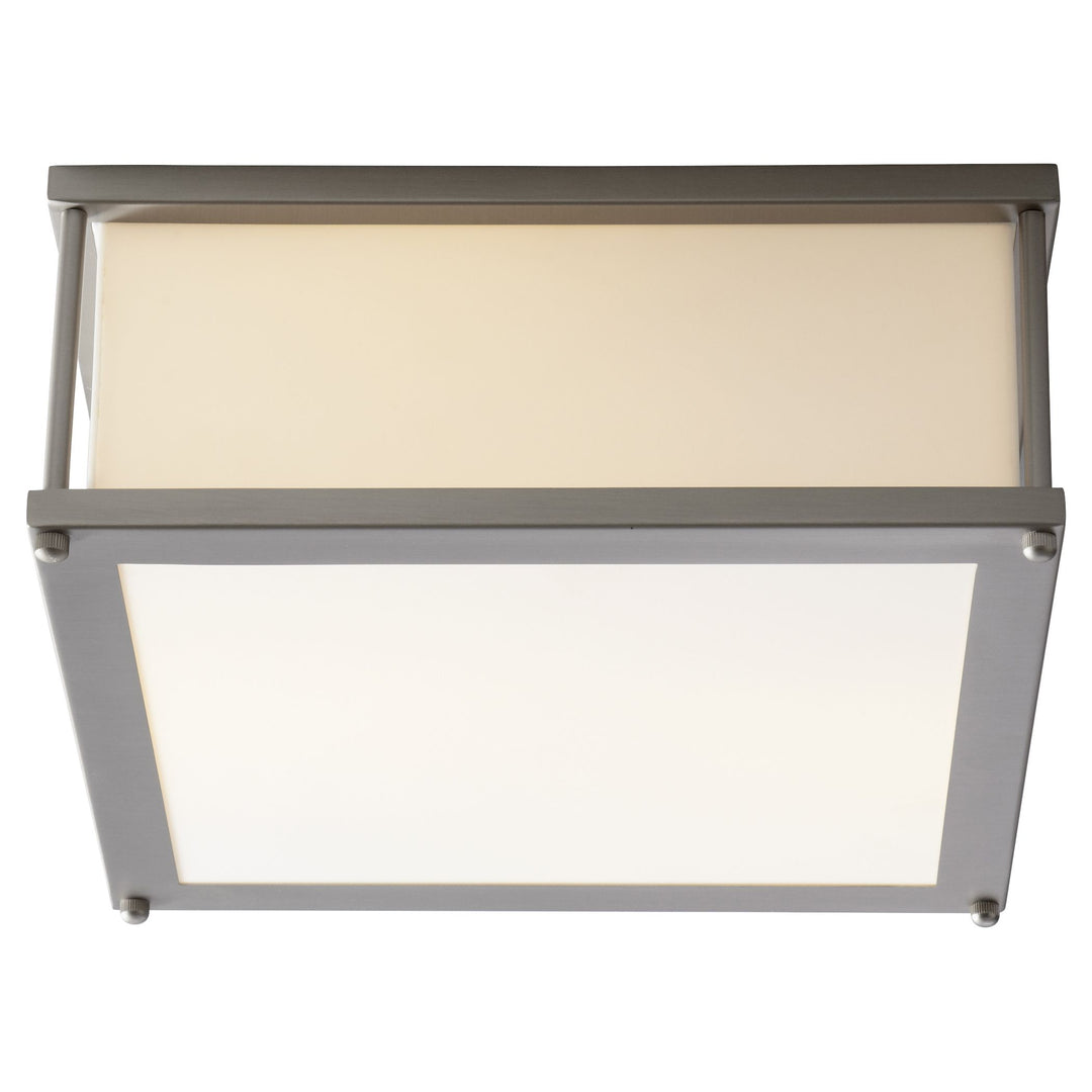 MODULO 12" Flush Mount - Satin Nickel