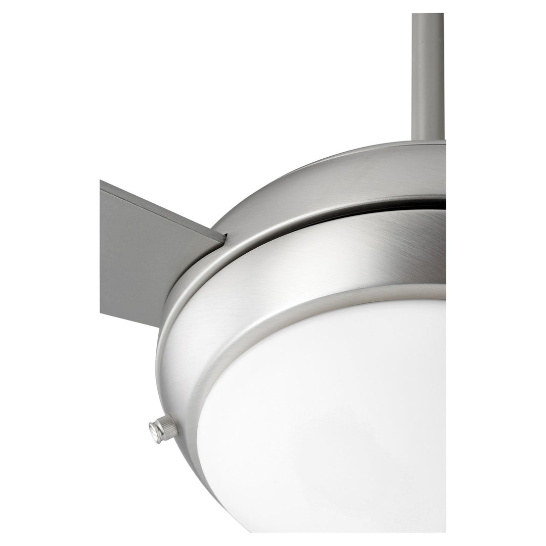 Expo 52" Three-Blade Satin Nickel LED Ceiling Fan