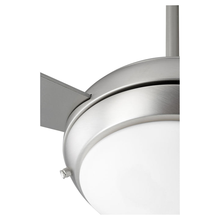 Expo 52" Three-Blade Satin Nickel LED Ceiling Fan