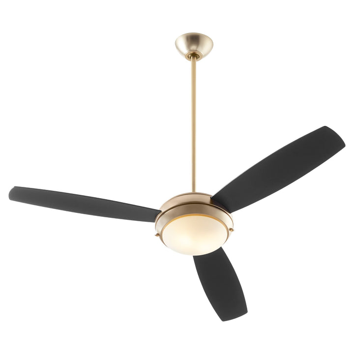 EXPO 52" 3 Blade LED Light Fan - Aged Brass
