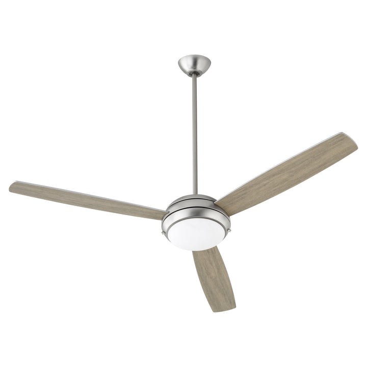 EXPO 60" 3-Blade Satin Nickel LED Ceiling Fan