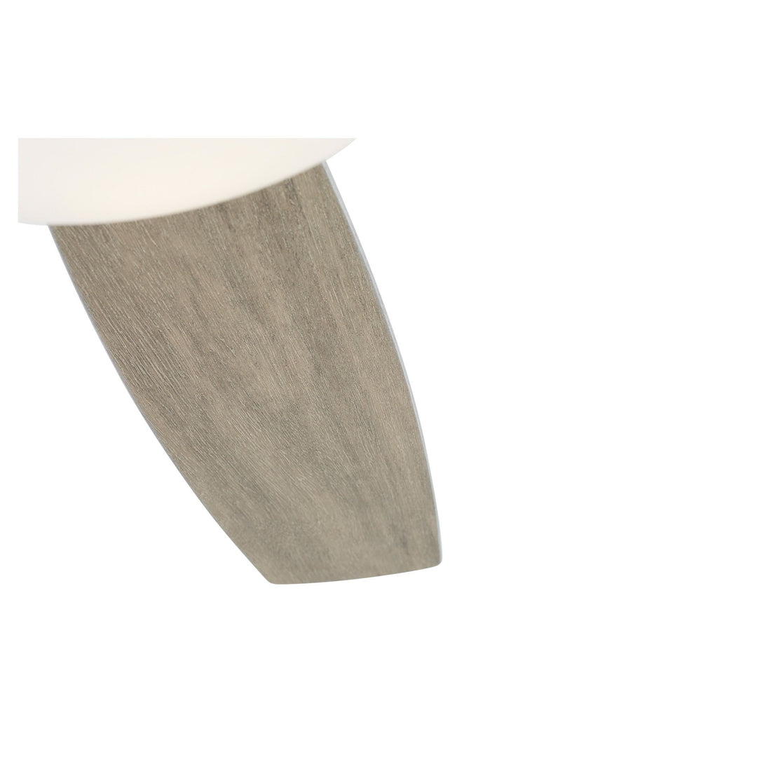 EXPO 60" 3-Blade Satin Nickel LED Ceiling Fan
