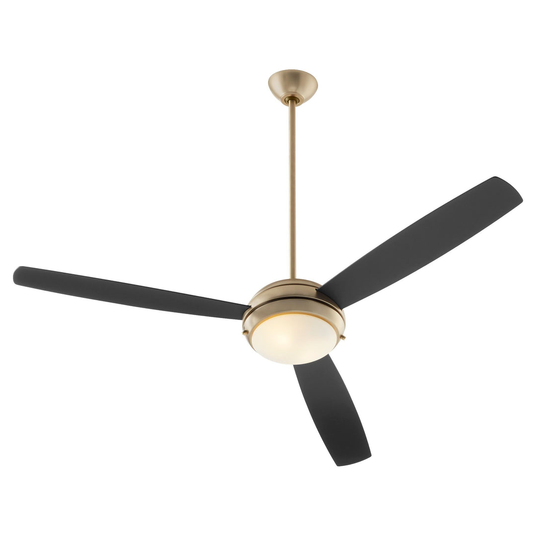 EXPO 60" 3 Blade LED Light Fan - Aged Brass