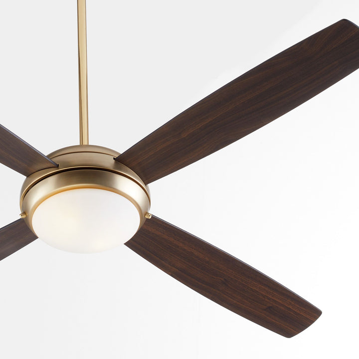 EXPO 60" 4 Blade LED Light Fan - Aged Brass