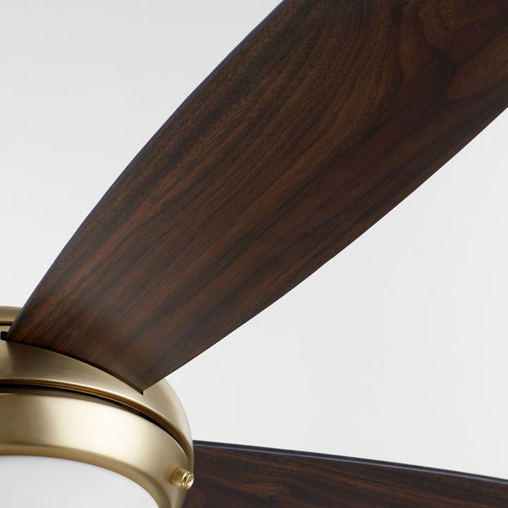 EXPO 60" 4 Blade LED Light Fan - Aged Brass