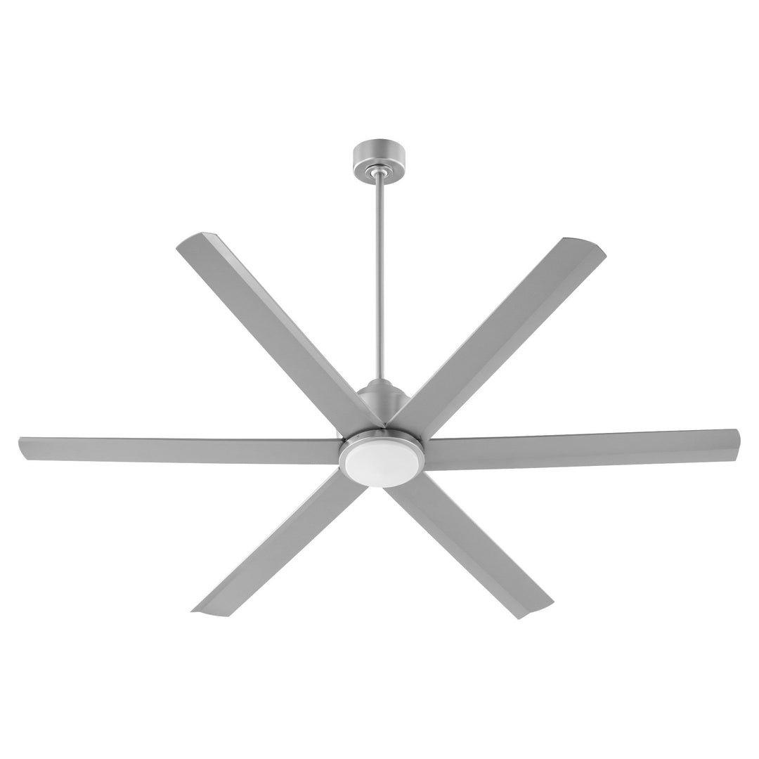 TITUS 65” 6 Blade Fan - Satin Nickel