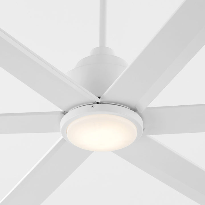 TITUS 65” 6 Blade Fan - Studio White