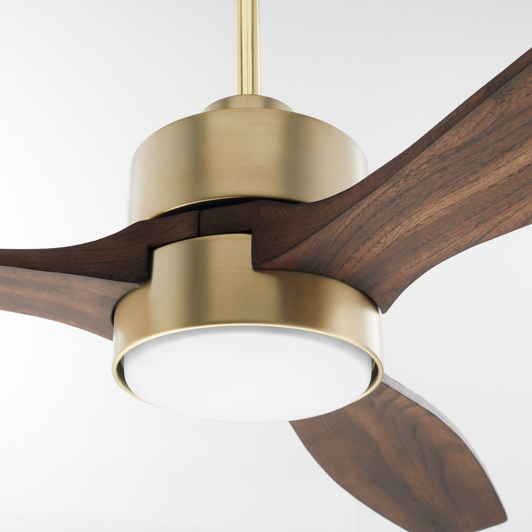 RENI 65" 3 Blade Fan - Aged Brass