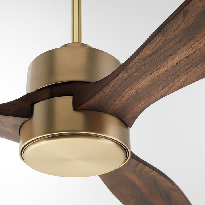 RENI 65" 3 Blade Fan - Aged Brass