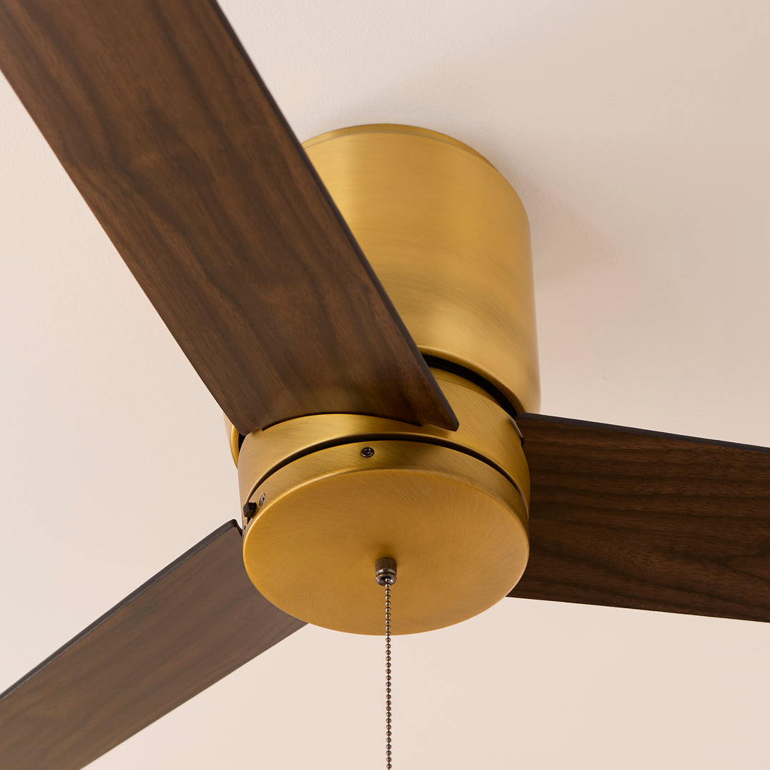 BANZAI 52" 3 Blade Hugger - Brushed Brass