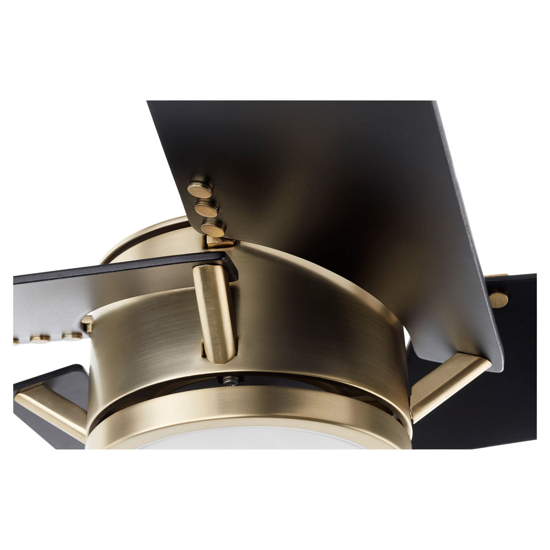 Axis 54" Aged Brass Ceiling Fan