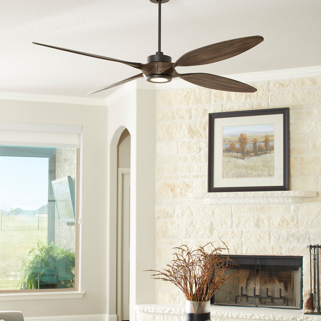 PAPILLON 66" WiFi Fan Matte Black