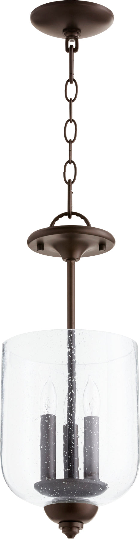 Richmond Lg clear Seeded - Oiled Bronze