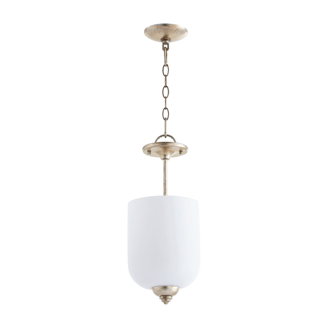 RICHMOND Large 3 Light Dual Mount - Aged Silver Leaf