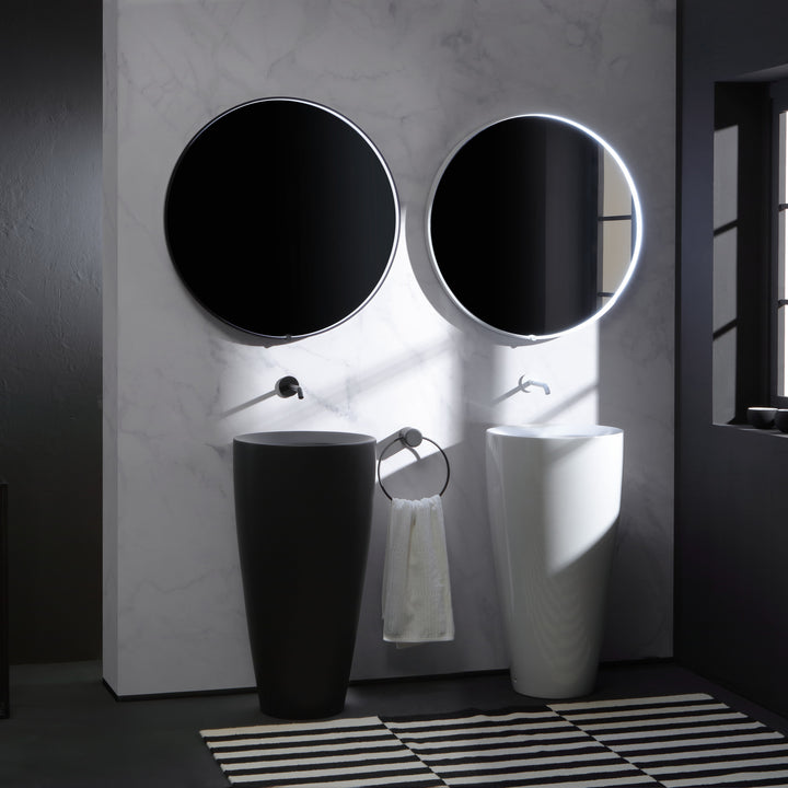 AVIOR 36" Lighted Mirror - Black