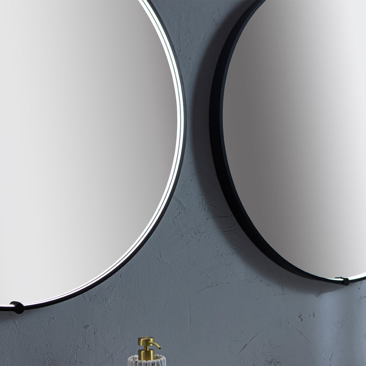 AVIOR 36" Lighted Mirror - Black