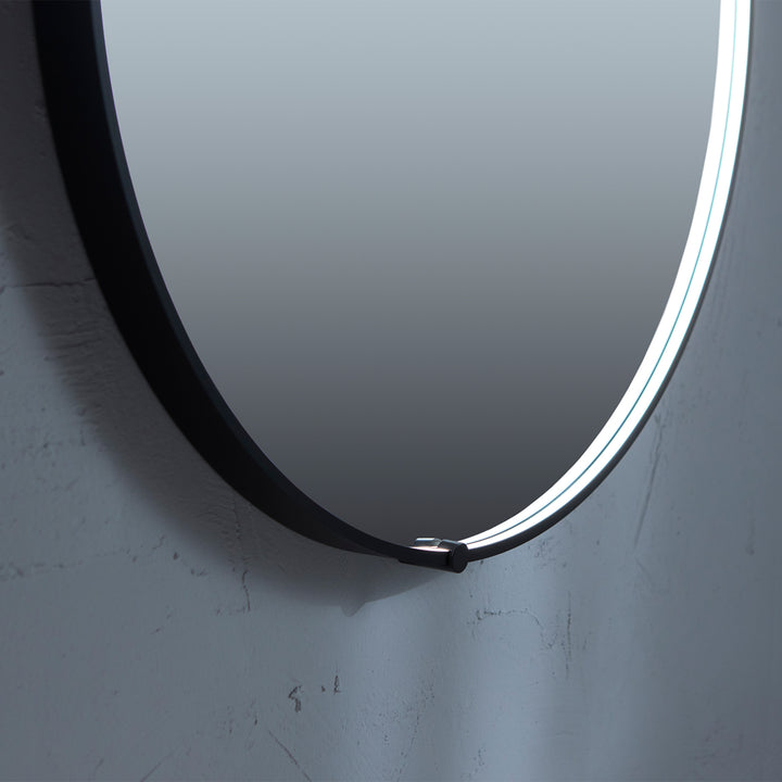AVIOR 36" Lighted Mirror - Black