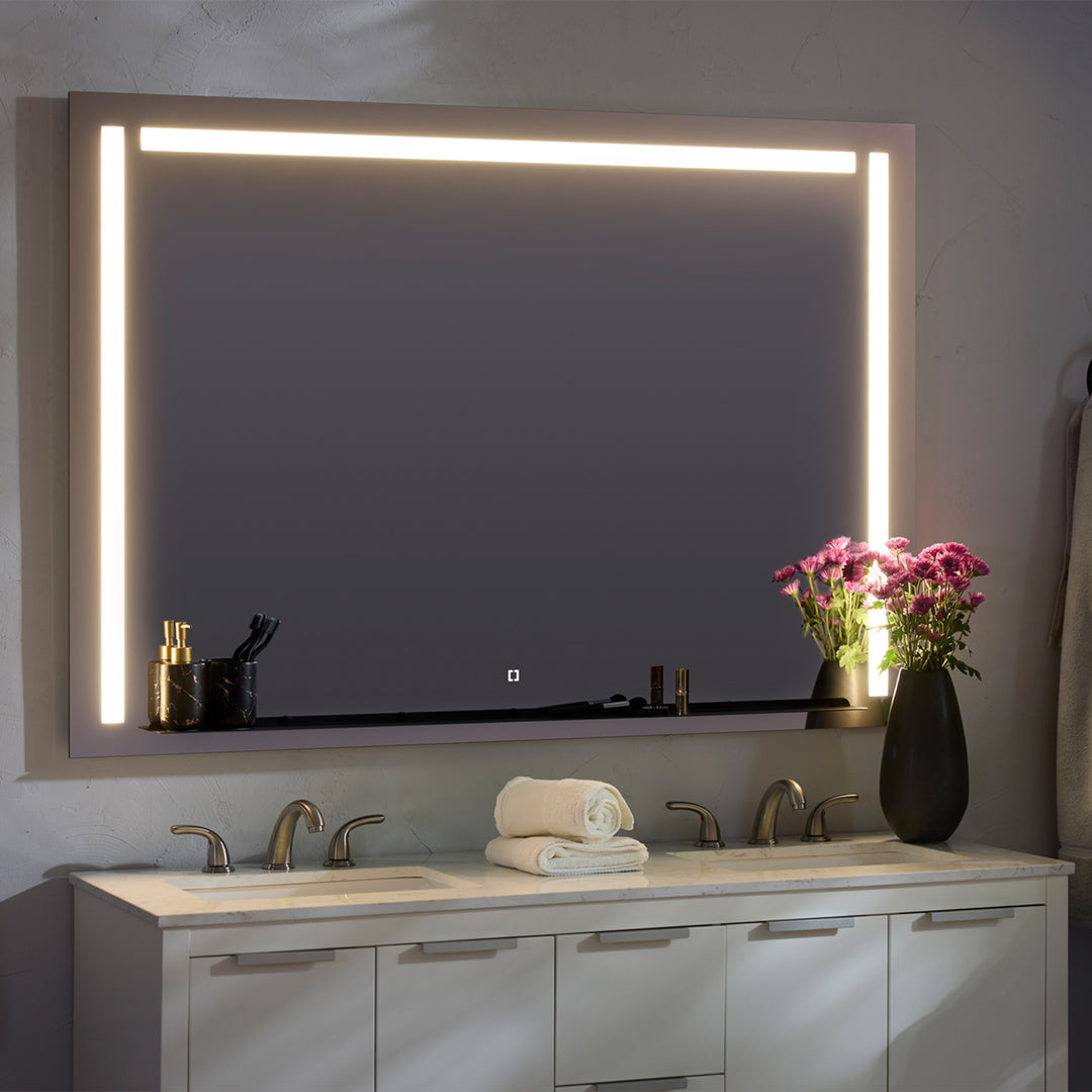 SKYLIGHT 36"x24" Lighted Mirror - Black