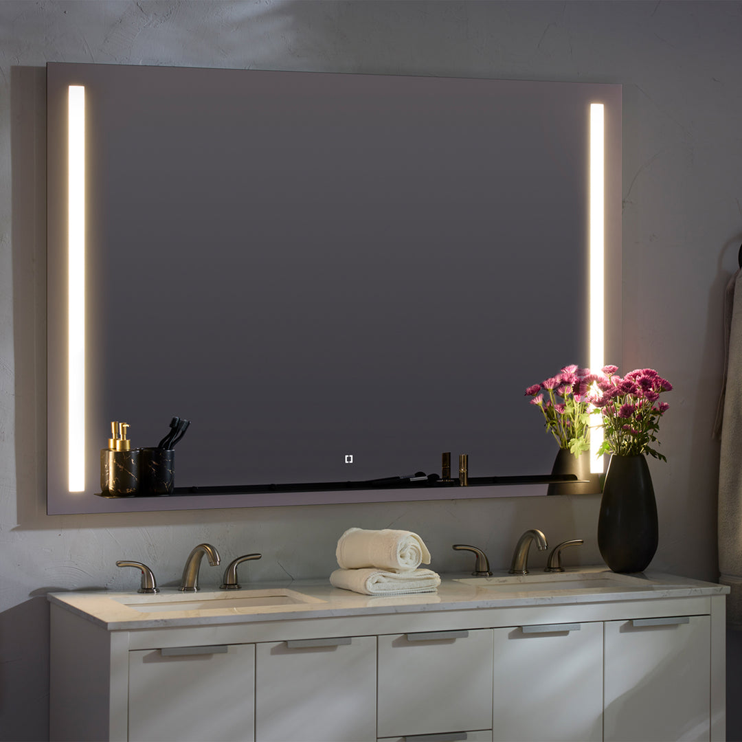 SKYLIGHT 48"x36" Lighted Mirror - Black