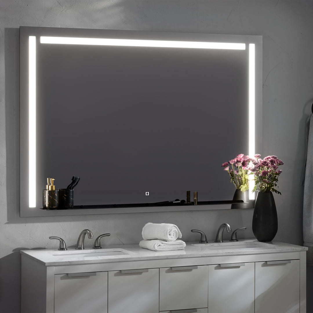 SKYLIGHT 48"x36" Lighted Mirror - Black