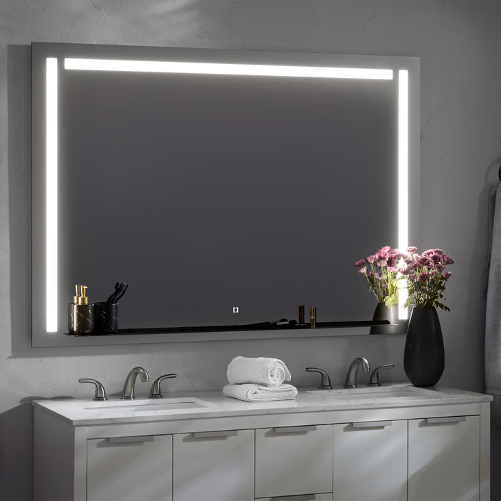 SKYLIGHT 48"x36" Lighted Mirror - Black