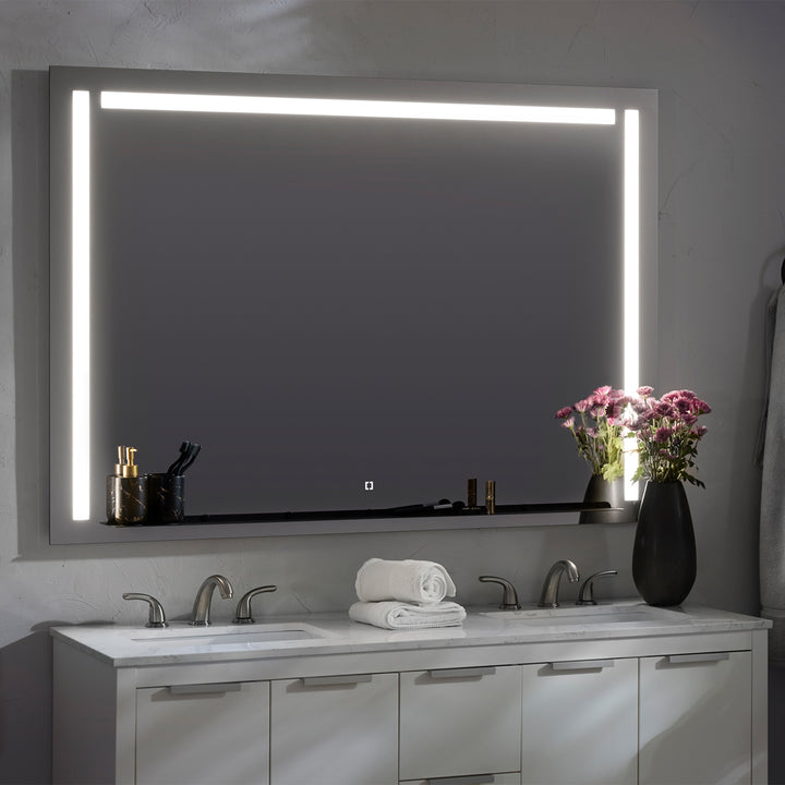 SKYLIGHT 48"x36" Lighted Mirror - Black