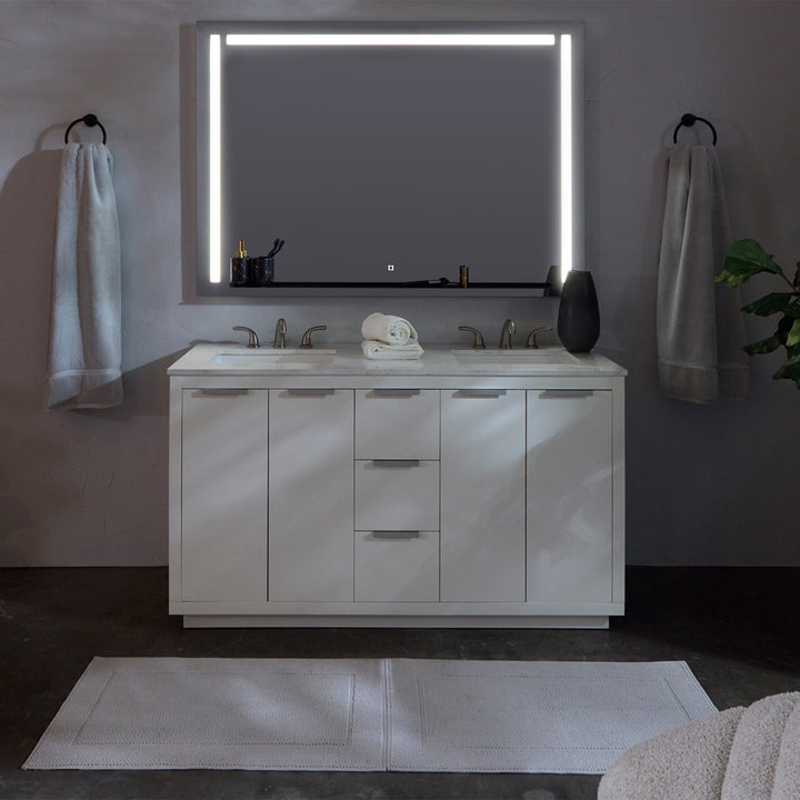 SKYLIGHT 48"x36" Lighted Mirror - Black