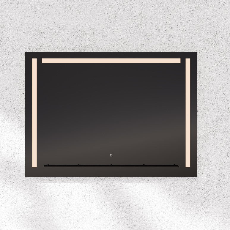 SKYLIGHT 48"x36" Lighted Mirror - Black