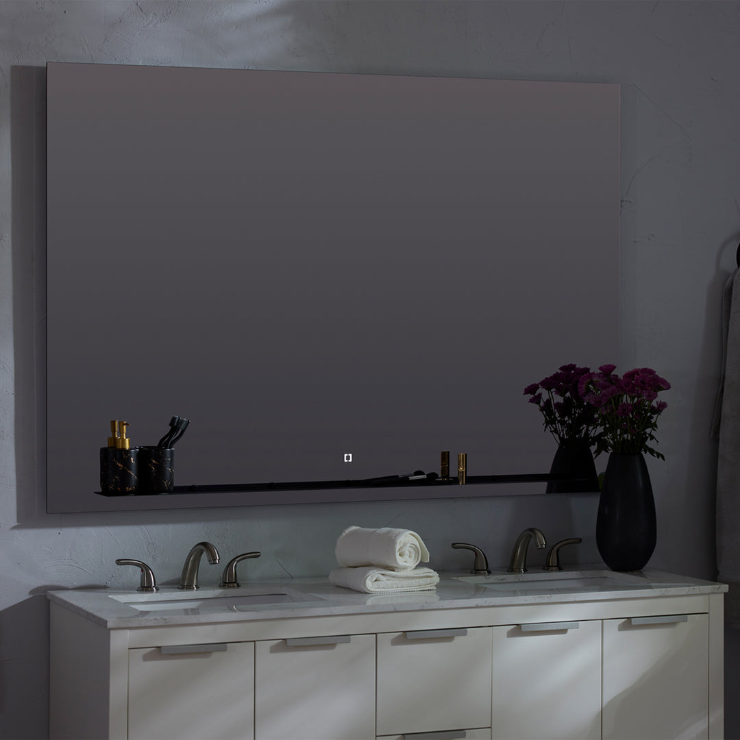 SKYLIGHT 48"x36" Lighted Mirror - Black