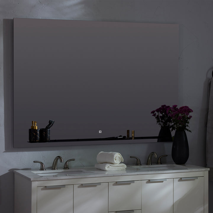SKYLIGHT 48"x36" Lighted Mirror - Black