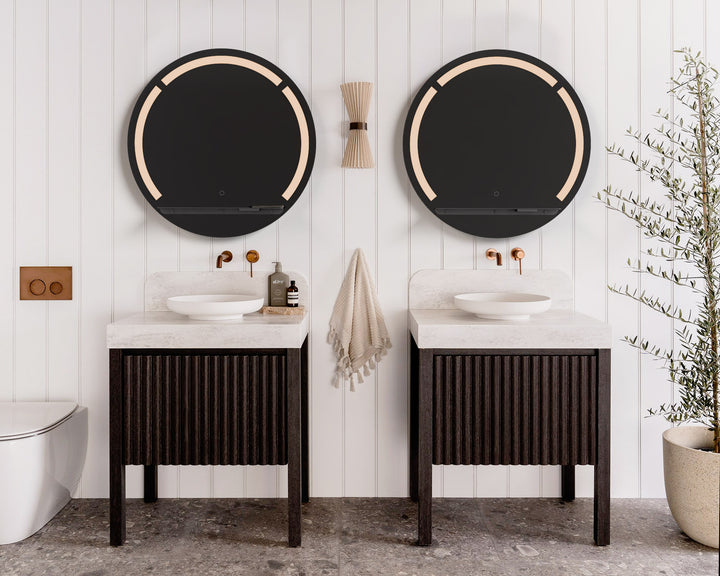 SKYLIGHT 30" Lighted Mirror - Black