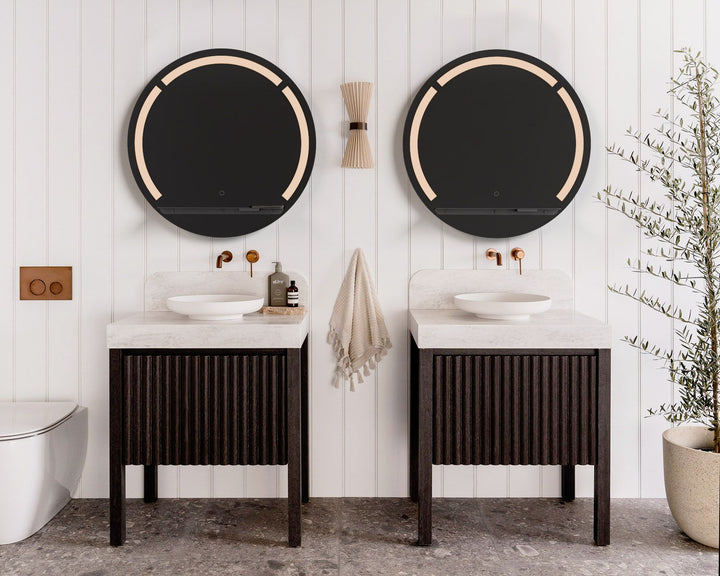 SKYLIGHT 48" Lighted Mirror - Black