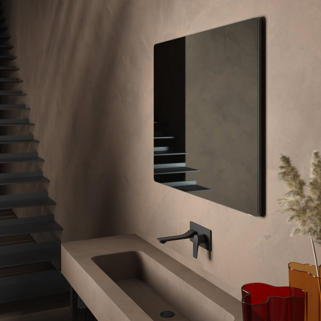 COMPACT 60"x42" Lighted Mirror - Black
