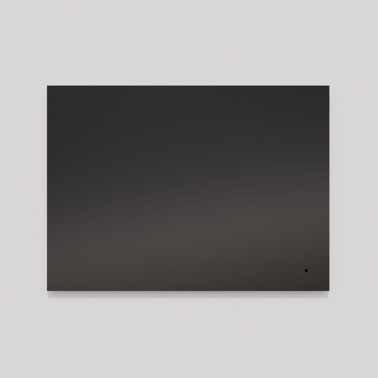 TRACK 36"x36" Lighted Mirror - Black