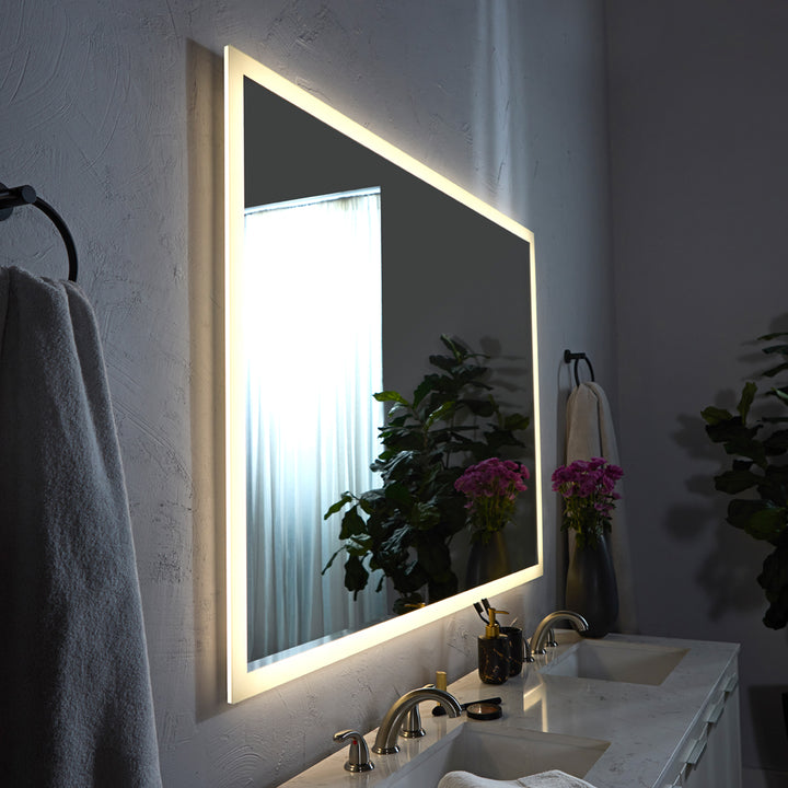 STARLIGHT 48"x36" Lighted Mirror - Black