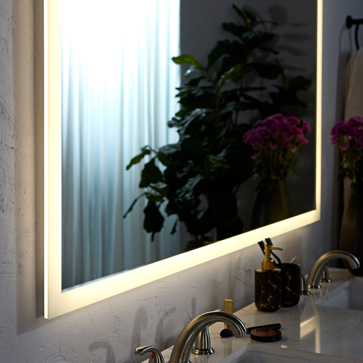 STARLIGHT 48"x36" Lighted Mirror - Black