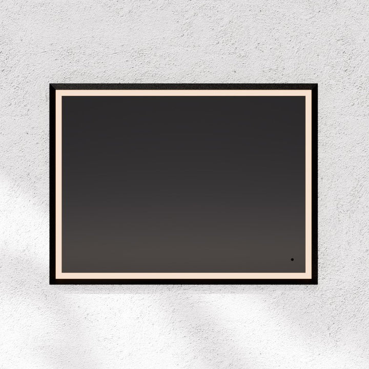 DUSK 48"x36" Lighted Mirror - Black