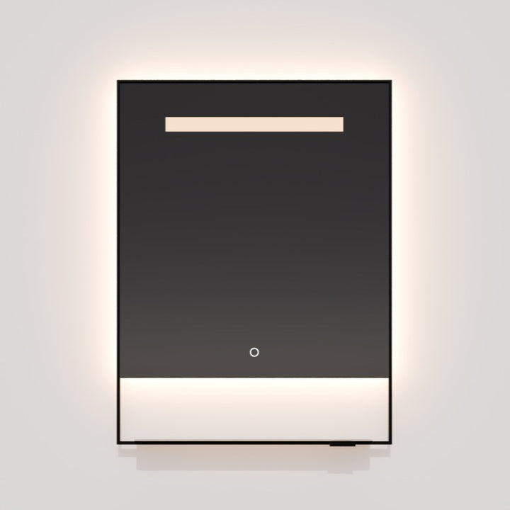 CASTORE 24"x32" Lighted Mirror - Black