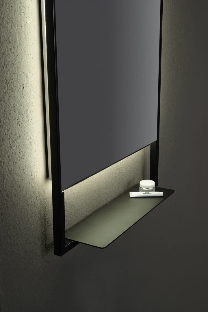 CASTORE 24"x32" Lighted Mirror - Black